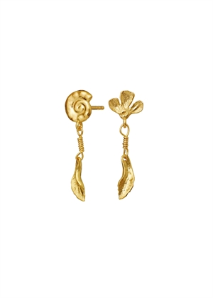 Carmel earrings Forgyldt Maanesten 